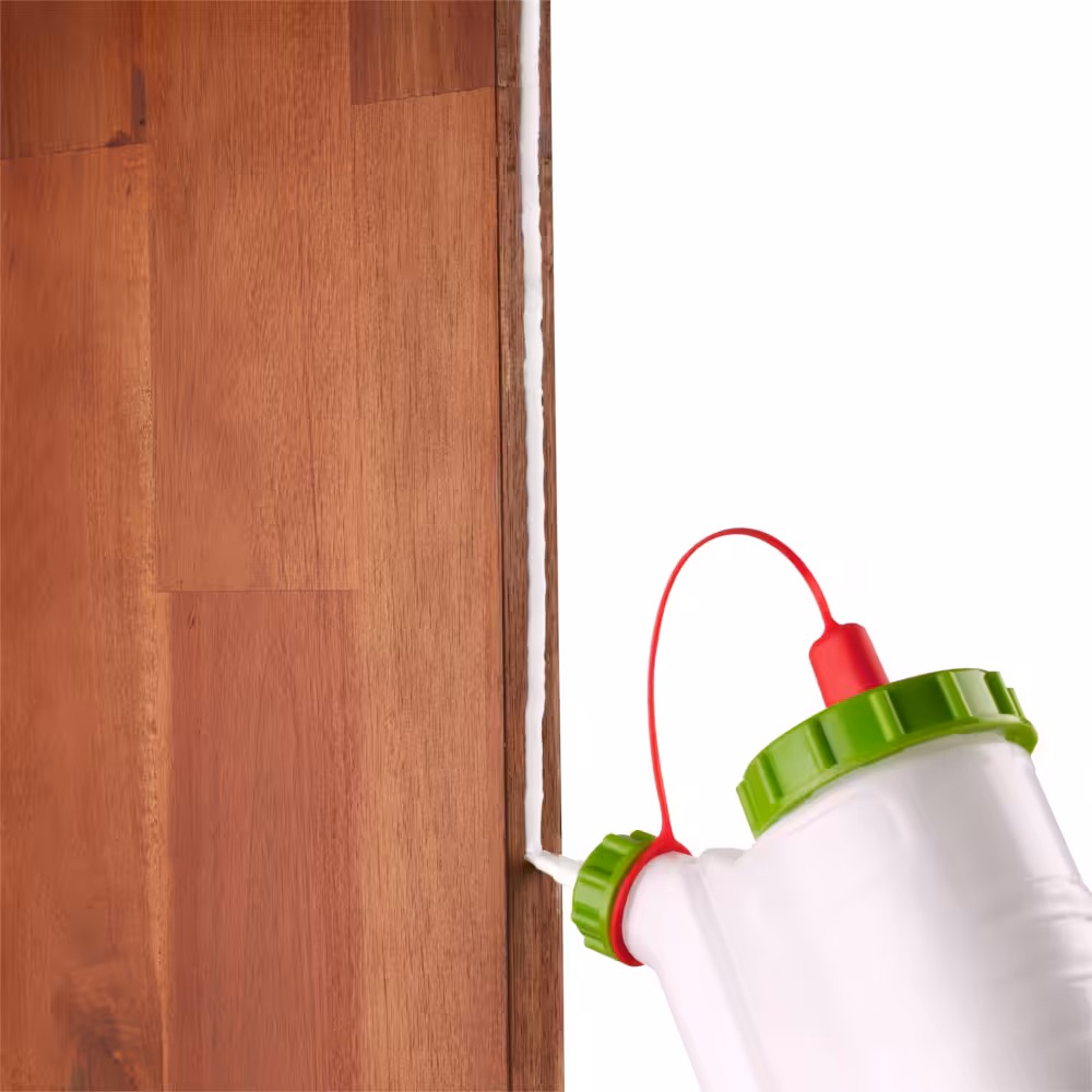 vertikal, horizontal & kopfüber Leimen ist mit dem Glubot Leimspender kein Problem!