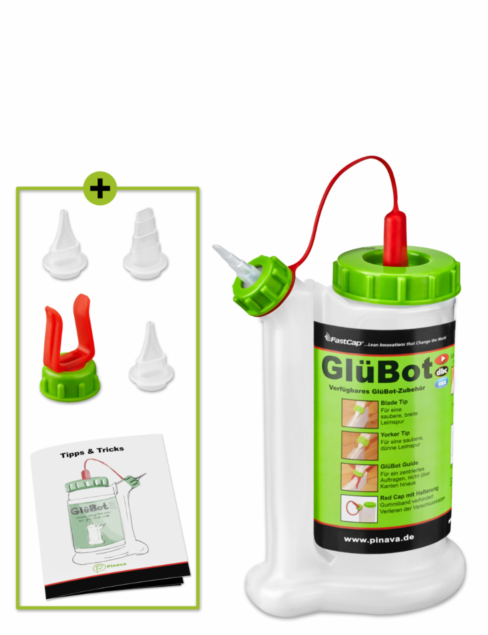 glubot glübot gluebot Leimflasche Leimspender für Holzleim