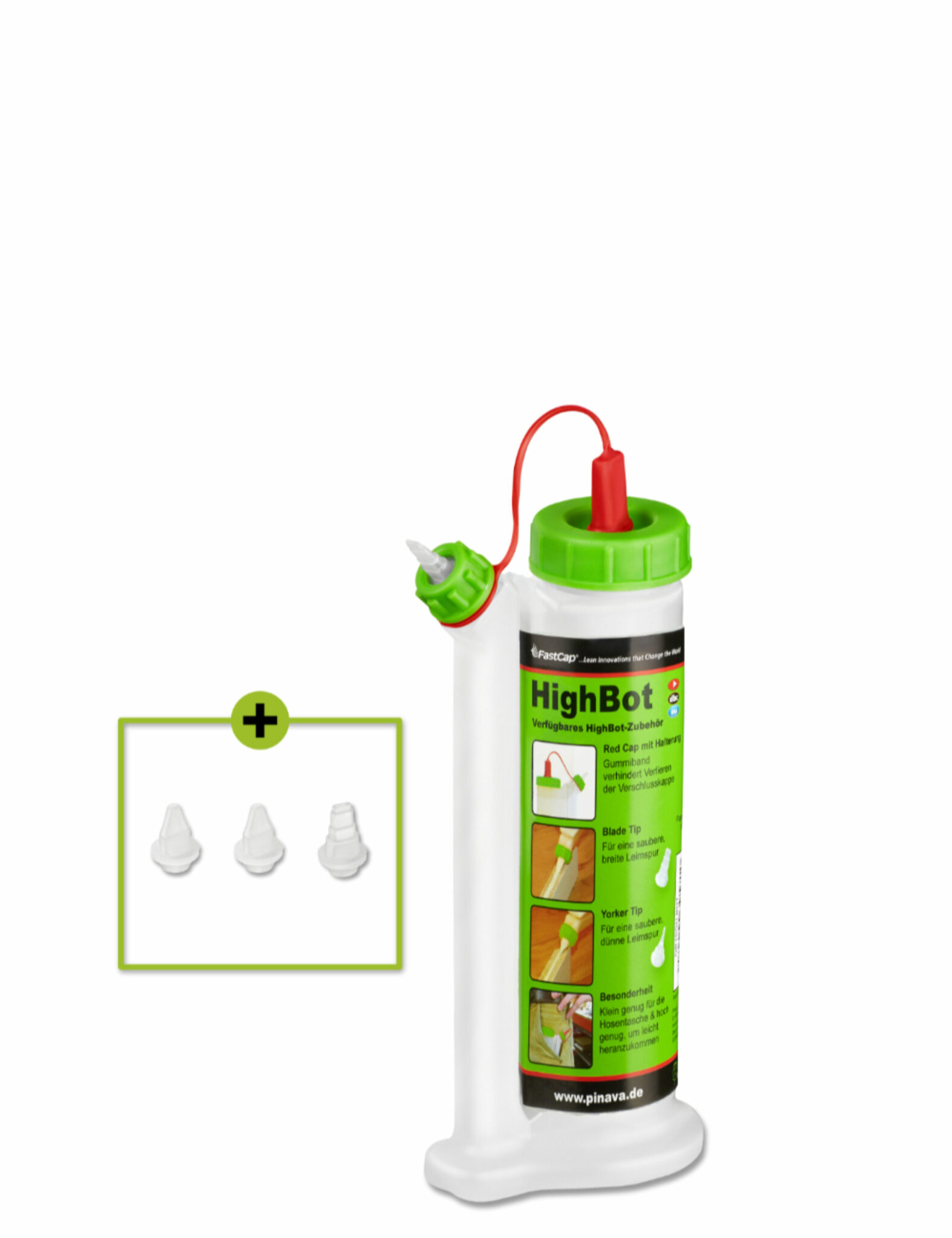 HighBot Leimspender Leimflasche von Fastcap in der Pinava Edition