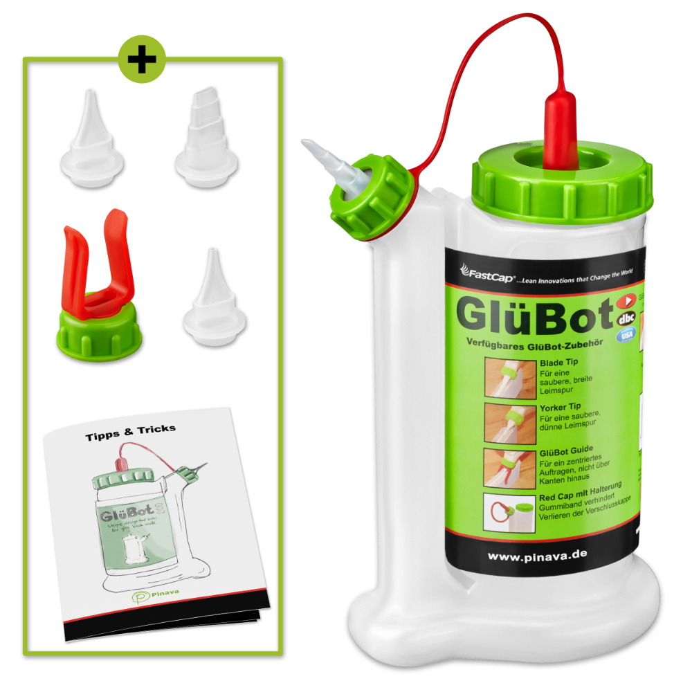Fastedge - Glu-Bot Glue Bottle, 16 -oz