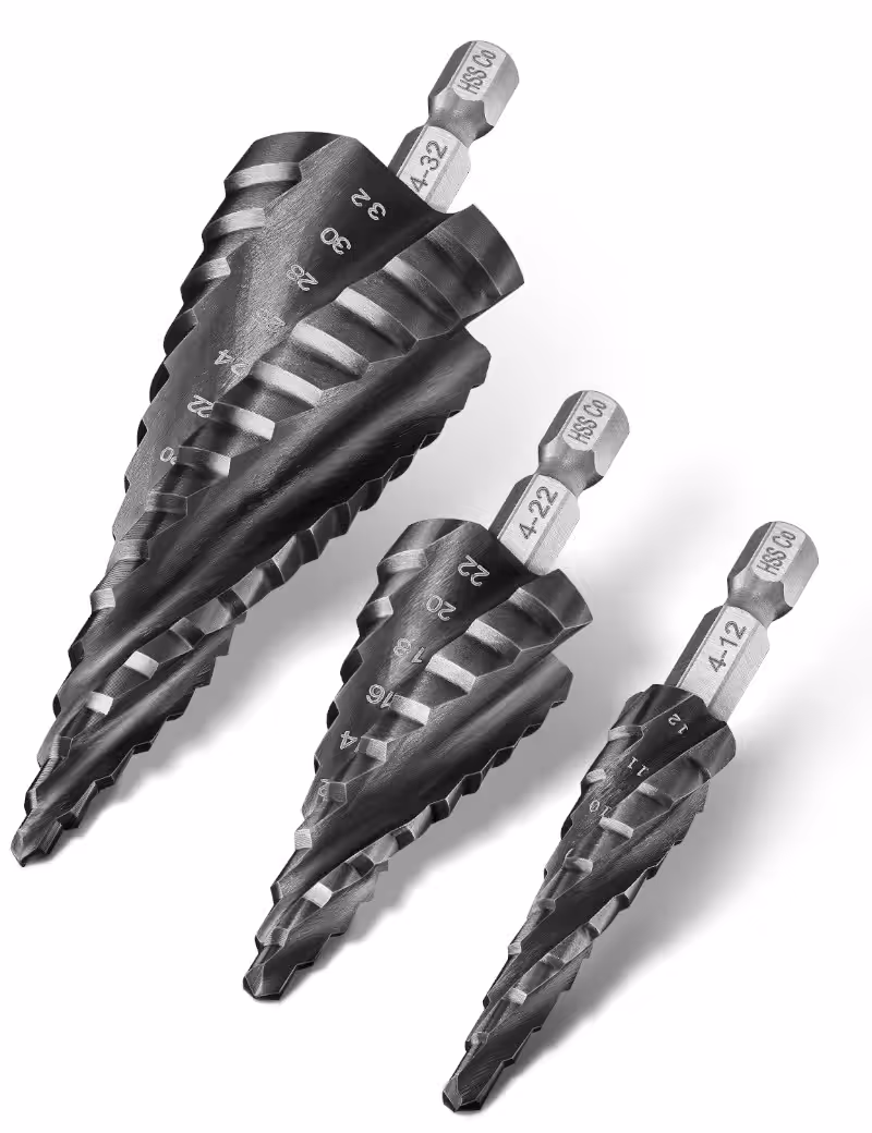 Kegelbohrer Set für Edelstahl 3pcs